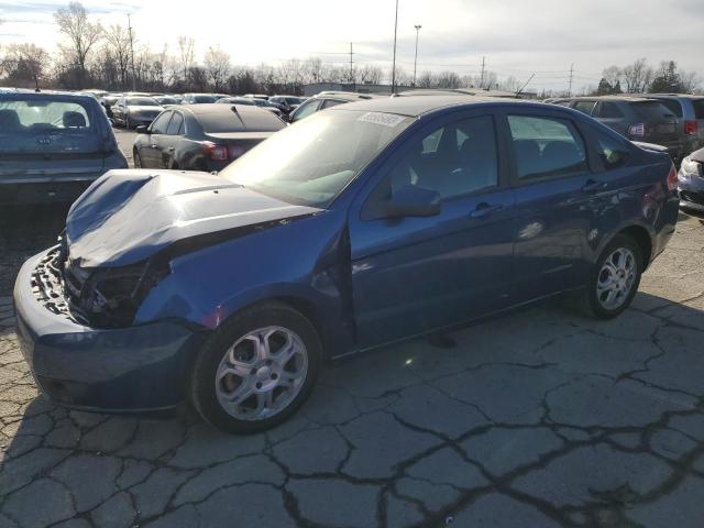 1FAHP36N29W212255 - 2009 FORD FOCUS SES BLUE photo 1