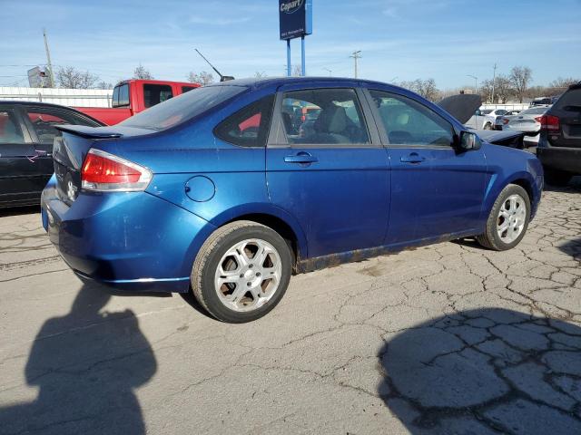 1FAHP36N29W212255 - 2009 FORD FOCUS SES BLUE photo 3