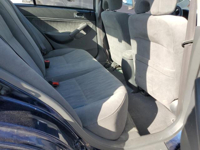 2HGES165X4H624786 - 2004 HONDA CIVIC LX BLUE photo 10
