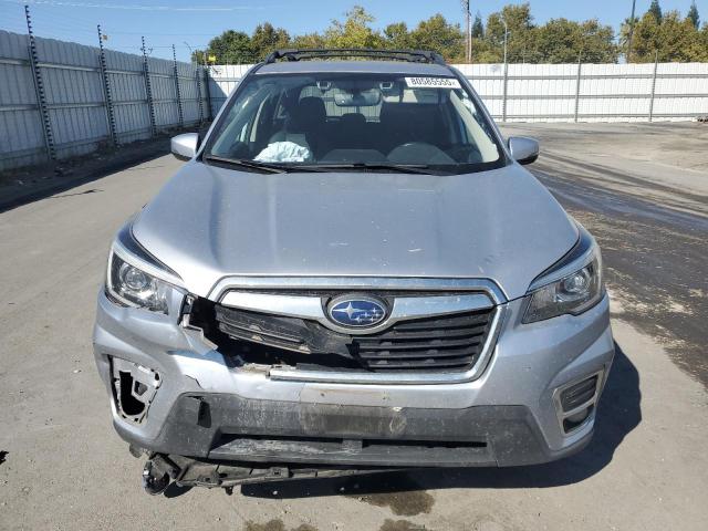JF2SKAUC1KH549161 - 2019 SUBARU FORESTER LIMITED SILVER photo 5
