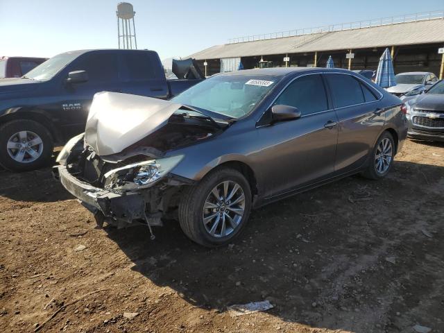 4T1BF1FK1FU481489 - 2015 TOYOTA CAMRY LE GRAY photo 1