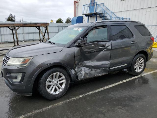 1FM5K7DH4HGB06863 - 2017 FORD EXPLORER XLT 灰色 照片 2