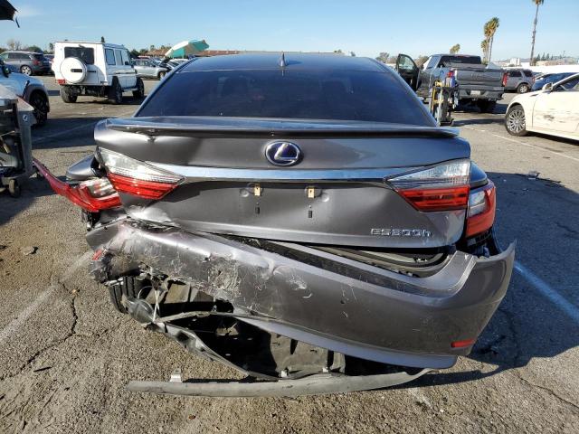 JTHBW1GGXG2123379 - 2016 LEXUS ES 300H GRAY photo 6