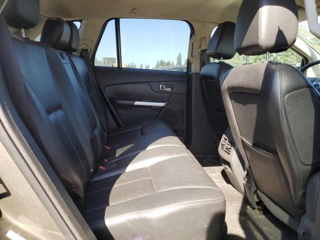 2FMDK3J98DBB89409 - 2013 FORD EDGE SEL GRAY photo 11