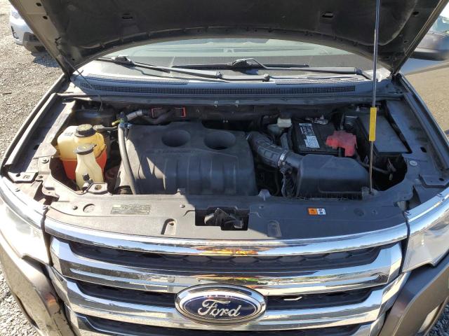 2FMDK3J98DBB89409 - 2013 FORD EDGE SEL GRAY photo 12