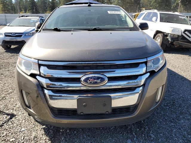 2FMDK3J98DBB89409 - 2013 FORD EDGE SEL GRAY photo 5