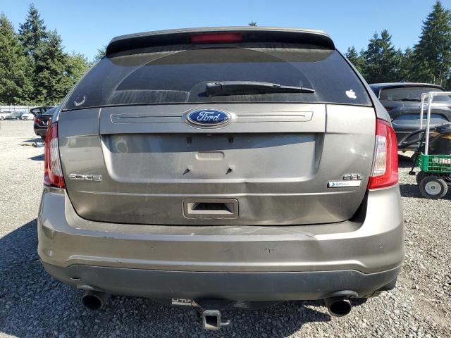 2FMDK3J98DBB89409 - 2013 FORD EDGE SEL GRAY photo 6