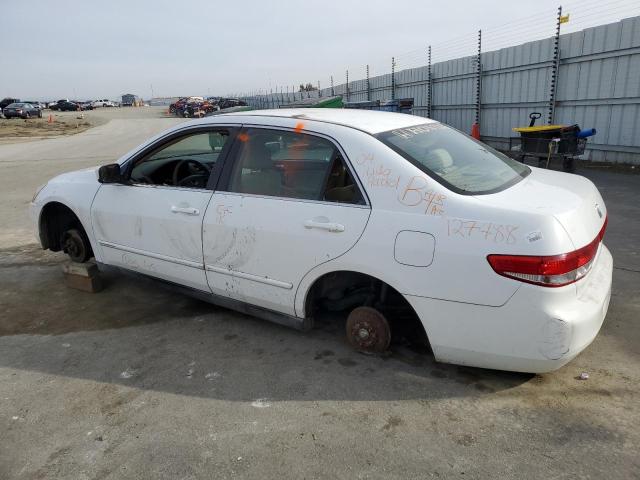 1HGCM56374A127488 - 2004 HONDA ACCORD LX WHITE photo 2