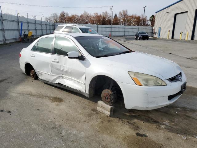 1HGCM56374A127488 - 2004 HONDA ACCORD LX WHITE photo 4