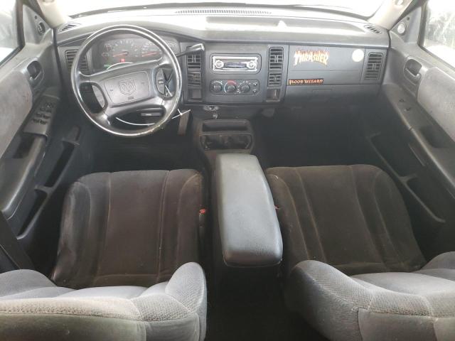 1D7HL48N73S120149 - 2003 DODGE DAKOTA QUAD SLT GRAY photo 8