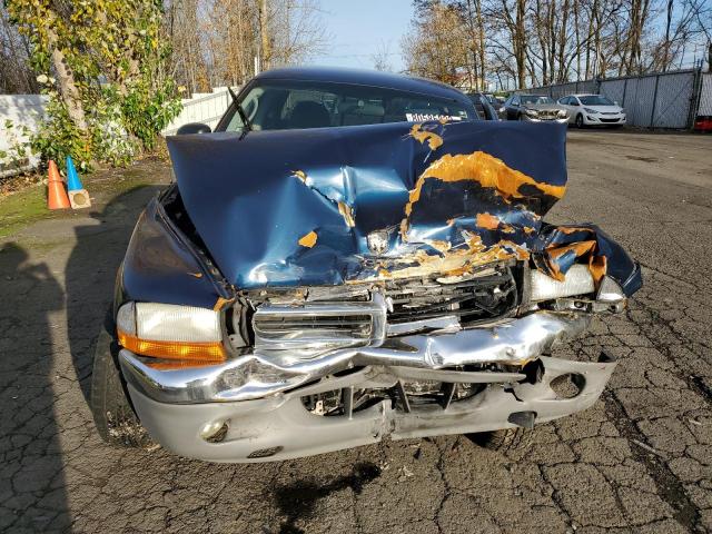 1D7GL42K84S750984 - 2004 DODGE DAKOTA SLT BLUE photo 5