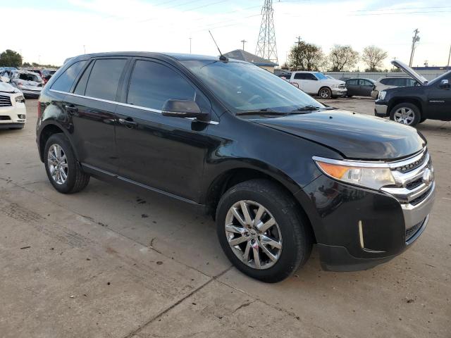 2FMDK3KC6EBA82841 - 2014 FORD EDGE LIMITED BLACK photo 4