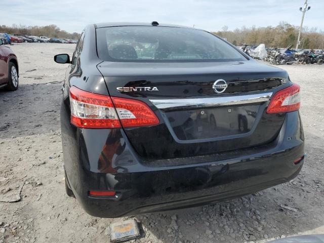 3N1AB7AP4FY258767 - 2015 NISSAN SENTRA S BLACK photo 6