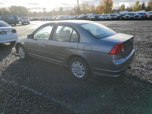 2HGES16594H592333 - 2004 HONDA CIVIC LX TAN photo 2