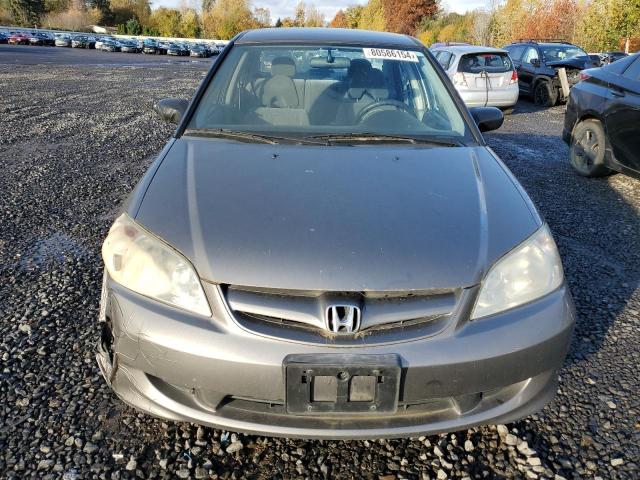 2HGES16594H592333 - 2004 HONDA CIVIC LX TAN photo 5