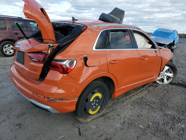 WA1AUCF38M1131649 - 2021 AUDI Q3 PREMIUM 40 ORANGE photo 3