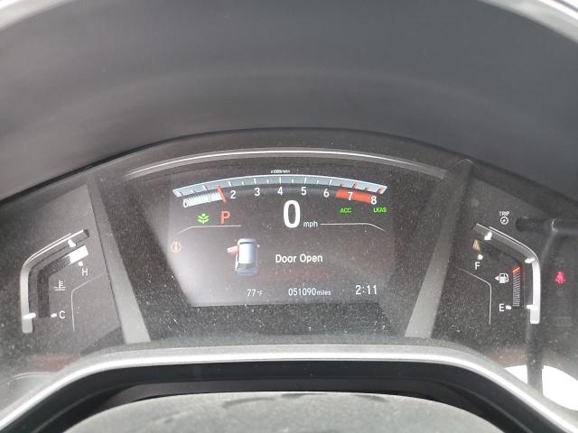 2HKRW1H82JH509940 - 2018 HONDA CR-V EXL GRAY photo 9