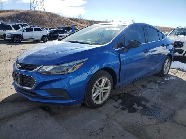 1G1BE5SM1H7118318 - 2017 CHEVROLET CRUZE LT BLUE photo 1