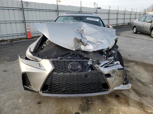 JTHBZ1D21J5032796 - 2018 LEXUS IS 350 SILVER photo 5