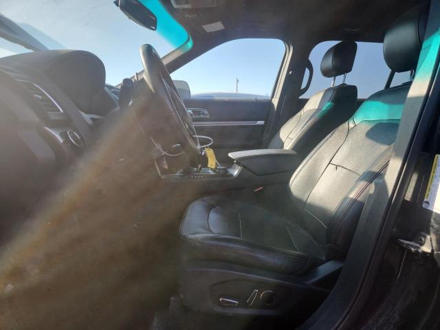 1FM5K8GT5HGA87438 - 2017 FORD EXPLORER SPORT Սև լուսանկար 7