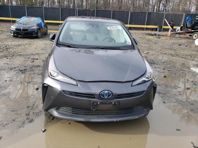 JTDKARFU2L3103640 - 2020 TOYOTA PRIUS L GRAY photo 5