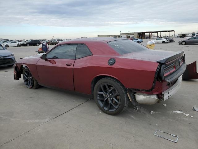 2C3CDZAG0PH553758 - 2023 DODGE CHALLENGER SXT BURGUNDY photo 2