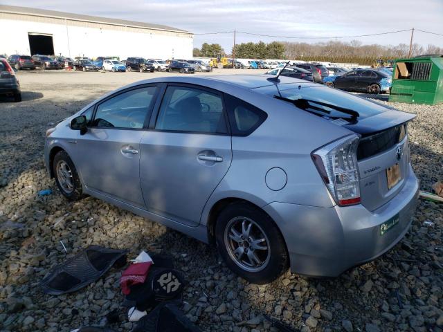 JTDKN3DU2A0099012 - 2010 TOYOTA PRIUS SILVER photo 2