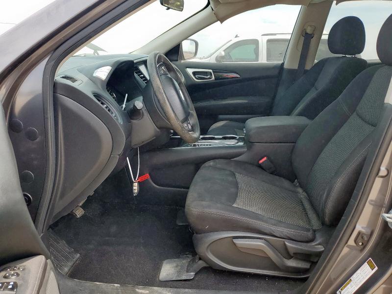5N1DR2MN0HC612407 - 2017 NISSAN PATHFINDER S თაფლისფერი ფოტო 7