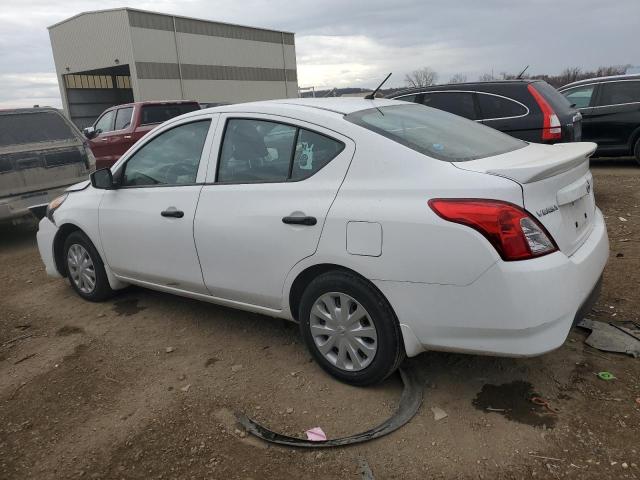 3N1CN7APXJL804252 - 2018 NISSAN VERSA S WHITE photo 2