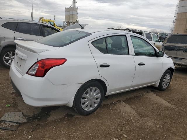 3N1CN7APXJL804252 - 2018 NISSAN VERSA S WHITE photo 3