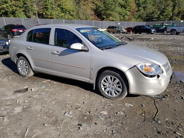 1G1AT58H397191302 - 2009 CHEVROLET COBALT LT SILVER photo 4