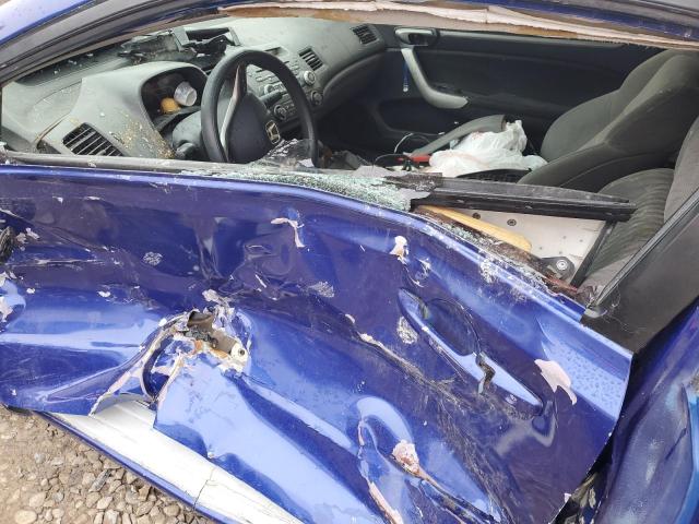 2HGFG12889H522447 - 2009 HONDA CIVIC EX BLUE photo 7