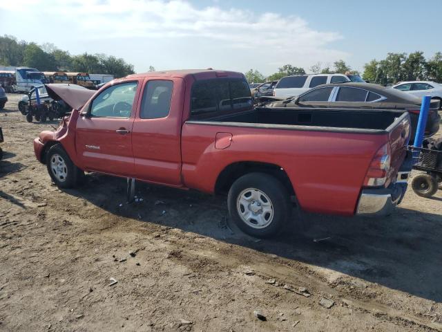 5TETX4CN3AZ744832 - 2010 TOYOTA TACOMA ACCESS CAB Rojo foto 2