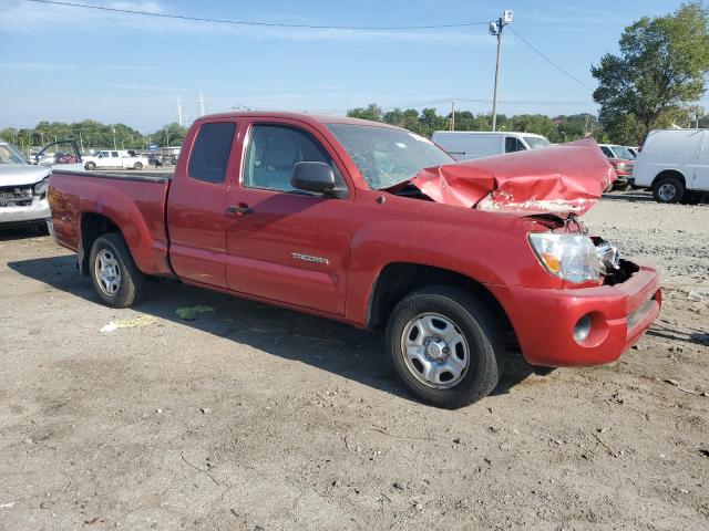 5TETX4CN3AZ744832 - 2010 TOYOTA TACOMA ACCESS CAB Rojo foto 4