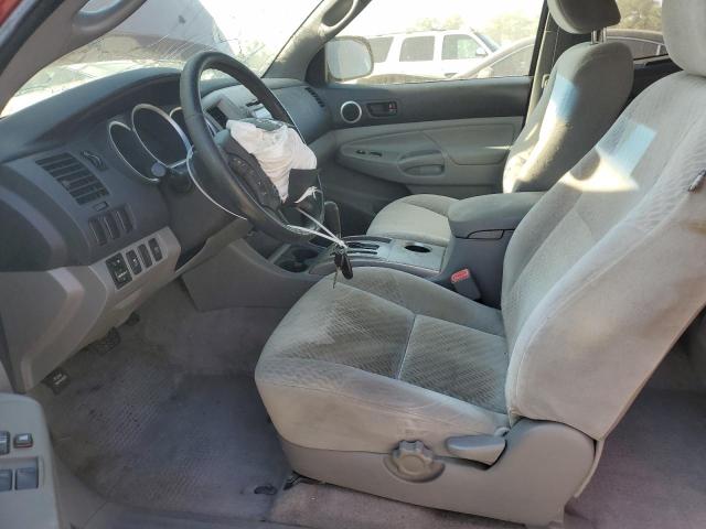 5TETX4CN3AZ744832 - 2010 TOYOTA TACOMA ACCESS CAB Rojo foto 7