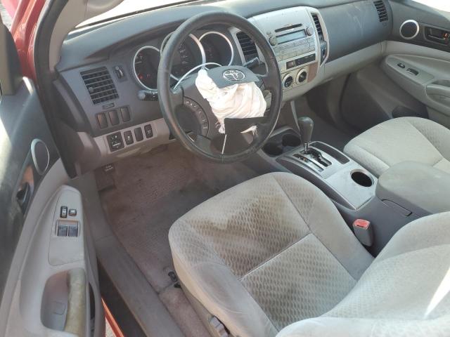 5TETX4CN3AZ744832 - 2010 TOYOTA TACOMA ACCESS CAB Rojo foto 8