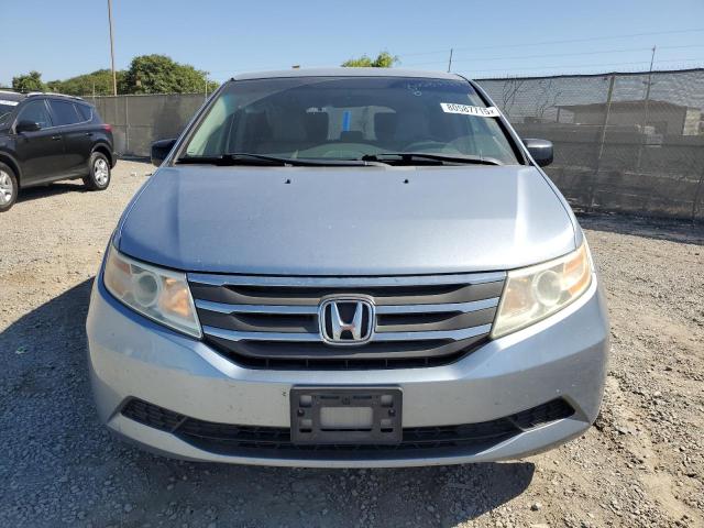 5FNRL5H43CB103776 - 2012 HONDA ODYSSEY EX BLUE photo 5