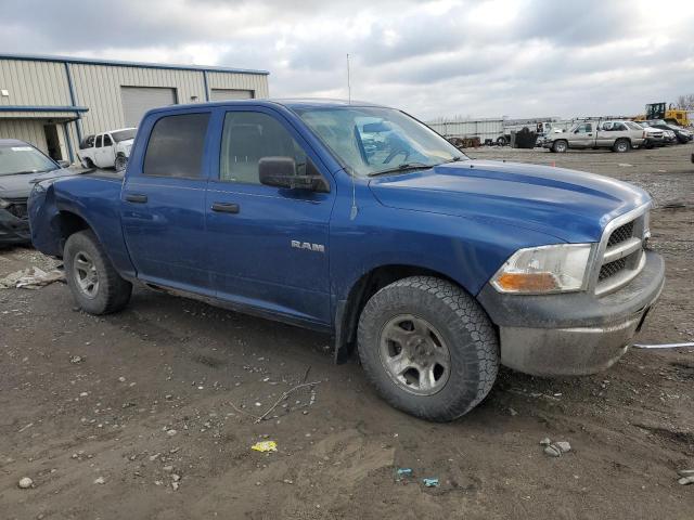 1D7RV1CPXAS193972 - 2010 DODGE RAM 1500 BLUE photo 4