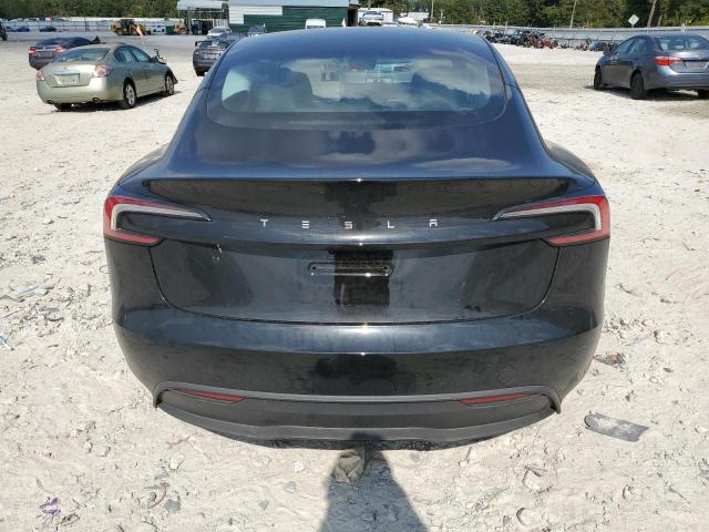 5YJ3E1EA9SF028888 - 2025 TESLA MODEL 3 შავი ფოტო 6