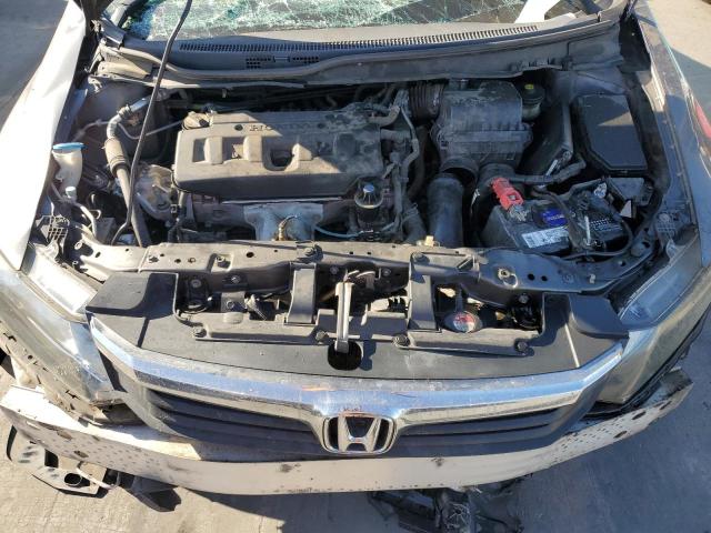 19XFB2F50CE389477 - 2012 HONDA CIVIC LX GRAY photo 11