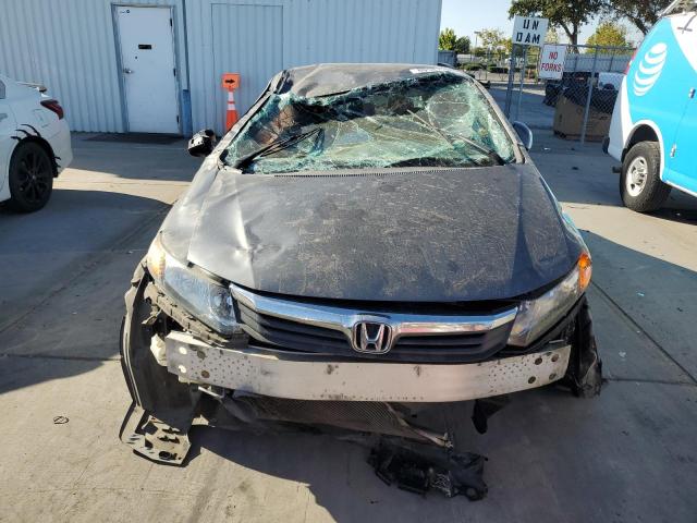 19XFB2F50CE389477 - 2012 HONDA CIVIC LX GRAY photo 5