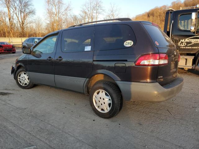 4T3ZF13C92U454442 - 2002 TOYOTA SIENNA LE BROWN photo 2