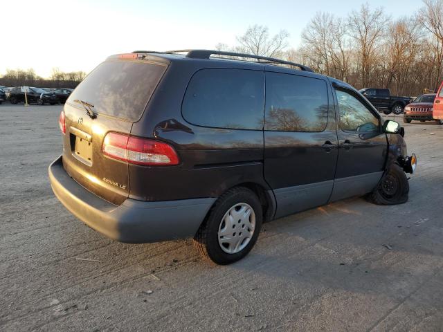 4T3ZF13C92U454442 - 2002 TOYOTA SIENNA LE BROWN photo 3