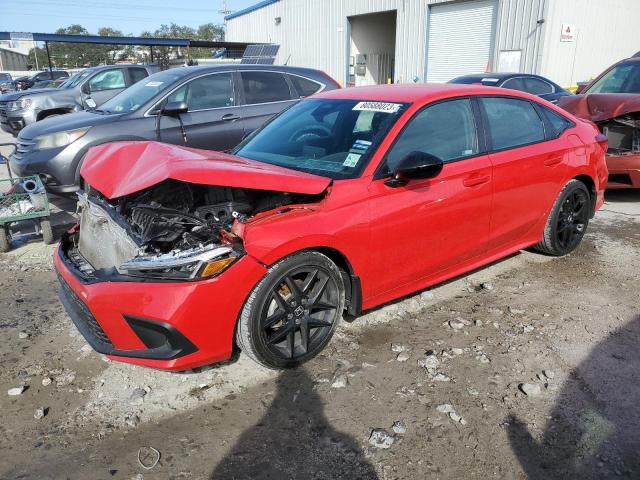 2HGFE2F55PH530790 - 2023 HONDA CIVIC SPORT 红色 照片 1