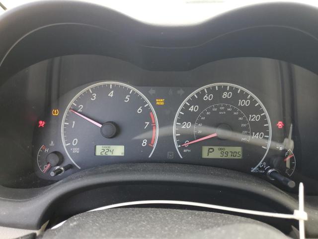 JTDBU4EE2B9163675 - 2011 TOYOTA COROLLA BASE Blanc photo 9