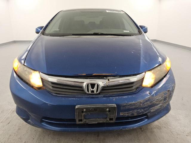 19XFB2F56CE335746 - 2012 HONDA CIVIC LX ლურჯი ფოტო 5