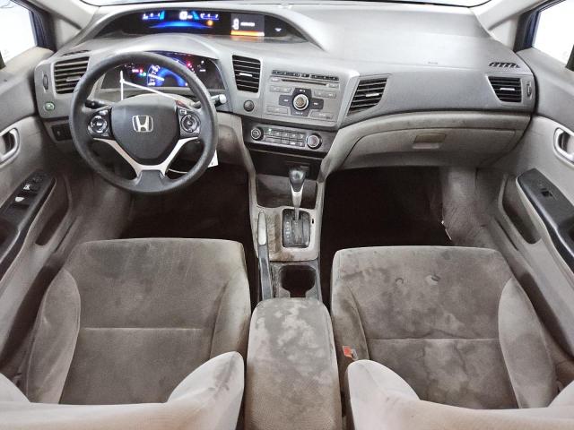 19XFB2F56CE335746 - 2012 HONDA CIVIC LX ლურჯი ფოტო 8