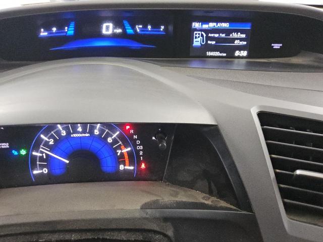 19XFB2F56CE335746 - 2012 HONDA CIVIC LX ლურჯი ფოტო 9