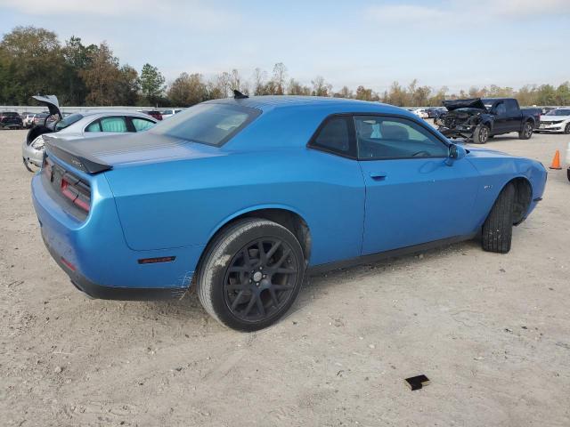 2C3CDZBTXFH873499 - 2015 DODGE CHALLENGER SXT PLUS BLUE photo 3