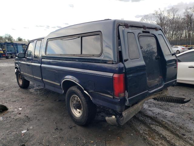 1FTHX25H4SKC22525 - 1995 FORD F250 BLUE photo 2